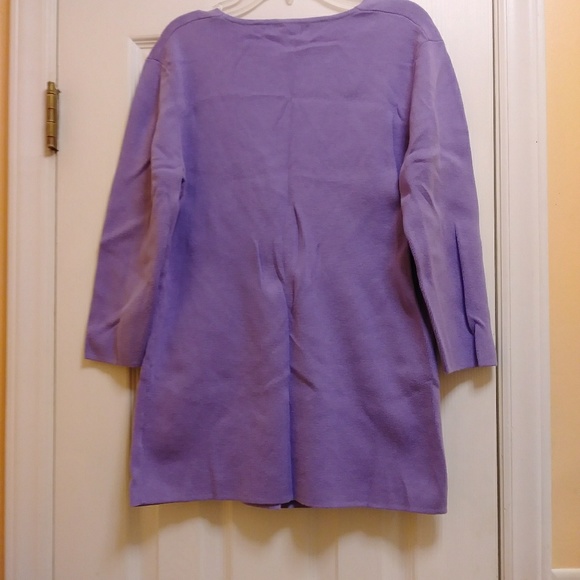 Spring + Mercer Womens Cardigan Size Medium Purple - Picture 3 of 3